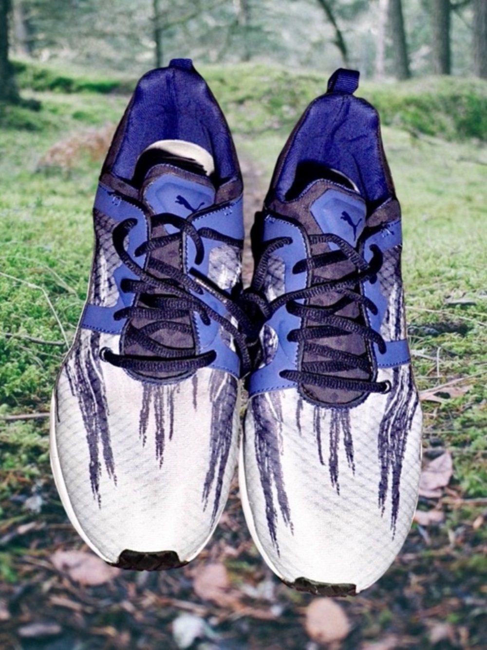 Puma Pulse XT Blue & White Sneakers Men’s Size 11.5